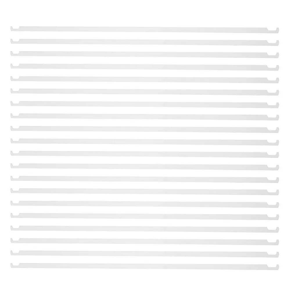 

20 Pcs Document Holder File Office Accessories Divider Rails Folder Bars