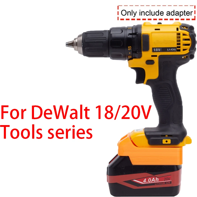 DeWalt 리튬 이온 공구용 배터리 어댑터, Keyang 20V 리튬 이온 배터리 어댑터, 전동 공구 액세서리, 18 V, 20V