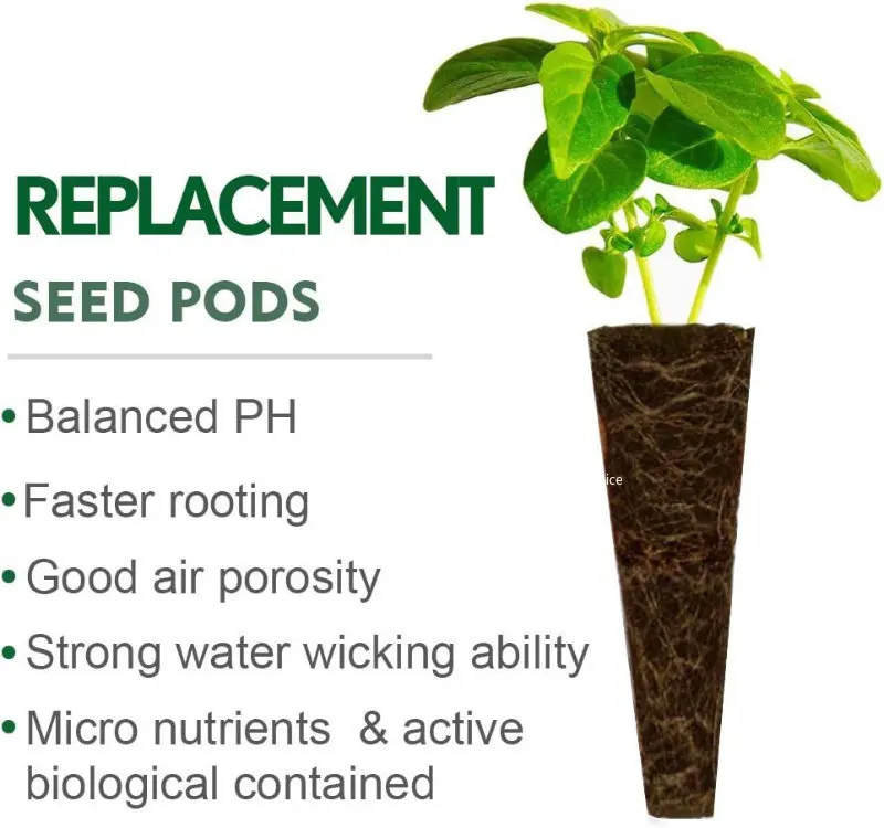 20 szt. Gąbki do uprawy nasion zastępujące gąbki do wzrostu korzeni kaseta do sadzonek zatyka nasiona do sadzenia w ogrodzie hydroponicznym