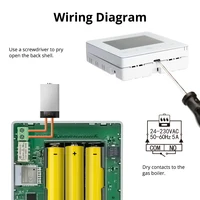 Beok Smart Home Tuya WIFI Thermostat Battery-powered Thermoregulator for Gas Boiler Smart Life Work with Alexa Google Home - Image 5