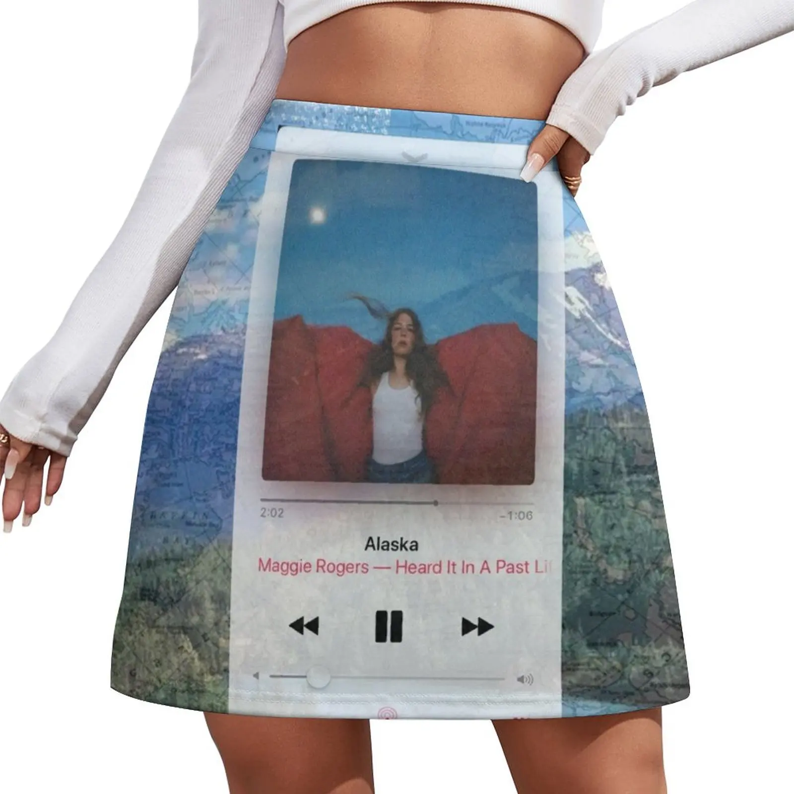 

Now Playing- Alaska Mini Skirt mini denim skirt Female clothing new in clothes