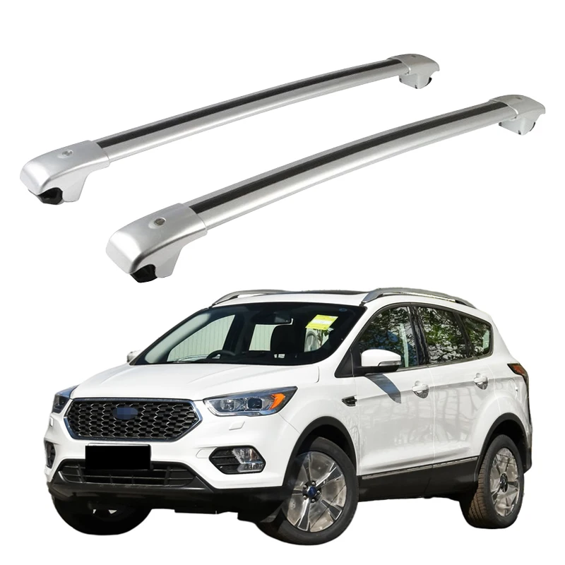 Cross bar frame guality aluminum universal luggage bar car Roof Rack For Ford KUGA 2017-2019