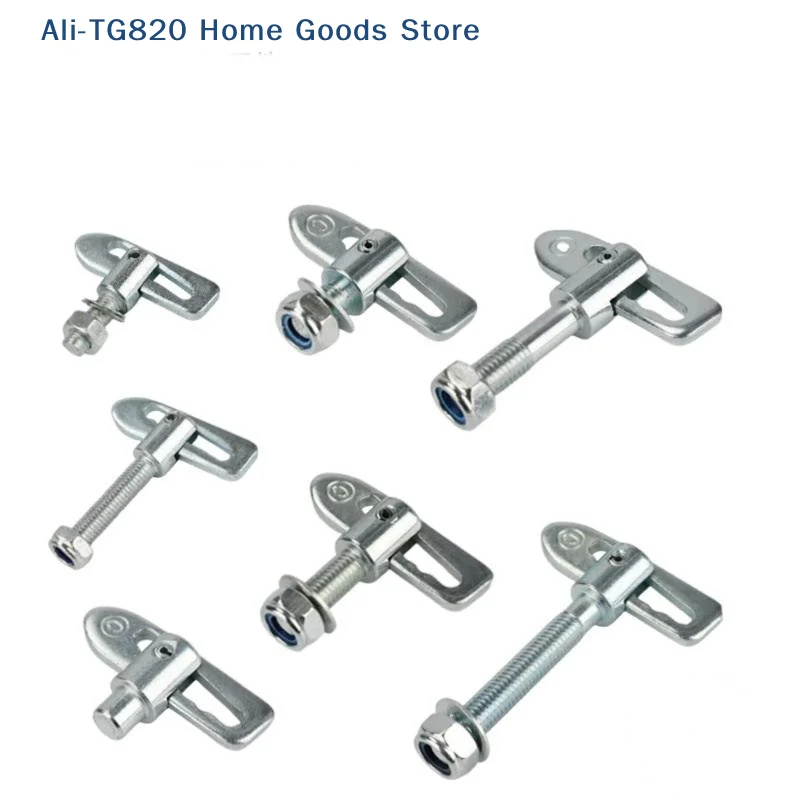 Galvanized Steel Antiluce Trailer Fasteners Anti-Theft Locking Pin Rust Resistant Sturdy For Trailer Truck RV Door Securing