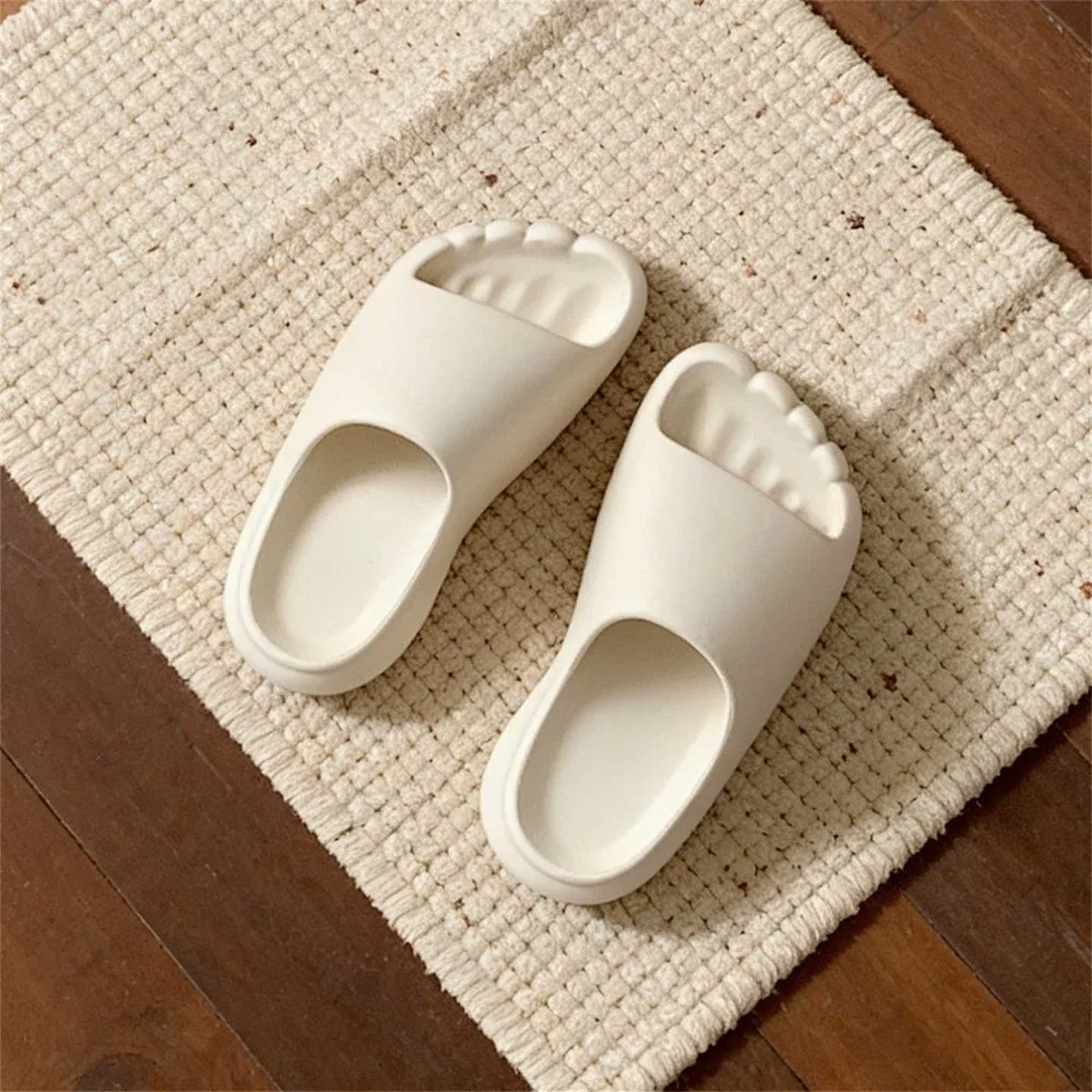 

Креативные водонепроницаемые тапочки в форме стопы, легкие, нескользящие, с мягкой подошвой из ЭВА, для мужчин и женщин, парные шлепанцы