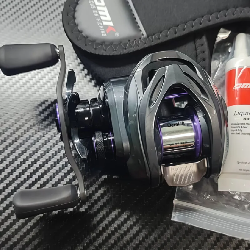 DMK Qingshuang Xingrui AIR Carbon Baitcasting Reel Three Mode Electromagnetic DC Universal Long Cast Freshwater Lure Fishing