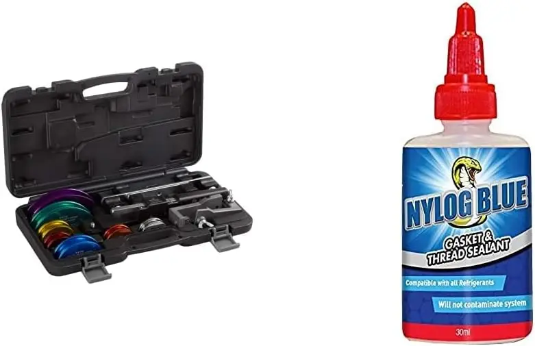 CPS BLACKMAX Premium Ratcheting Tube Bender Bundle with Nylog Gasket Sealant