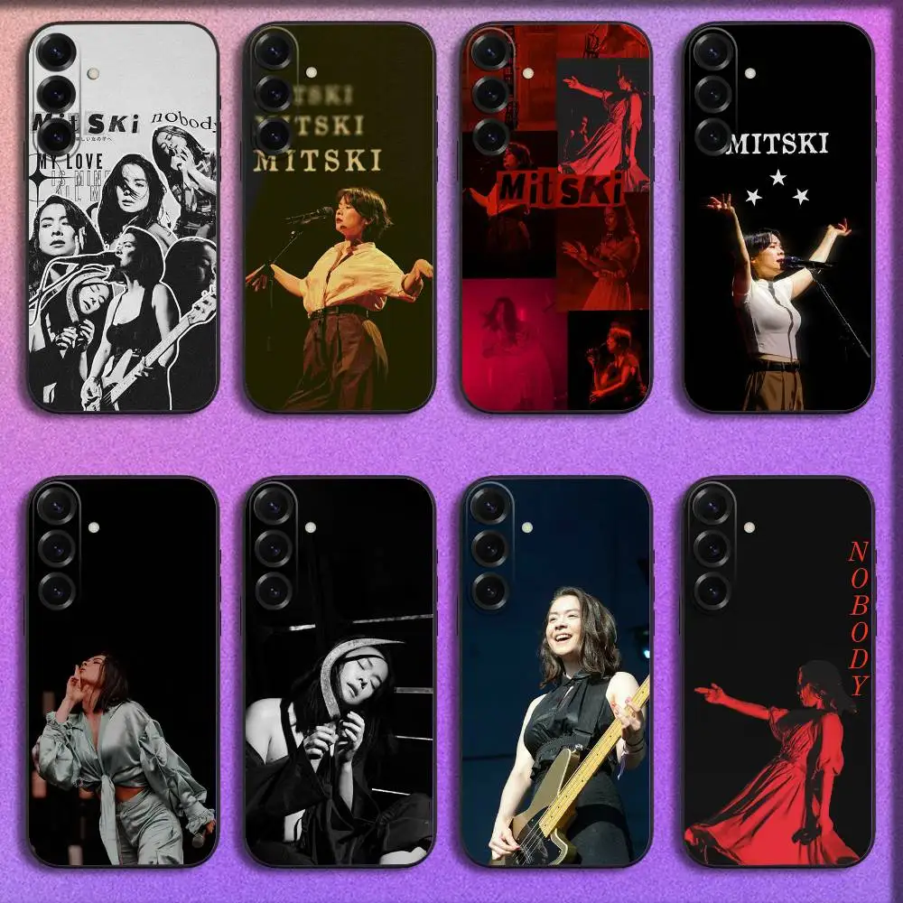 

M-Mitski Miyawaki M-Mitsuki Laycock Phone Case For Samsung S25,S24,S21,S22,S23,S30,Ultra,S20,Plus,Fe,Lite,5G Black Cover