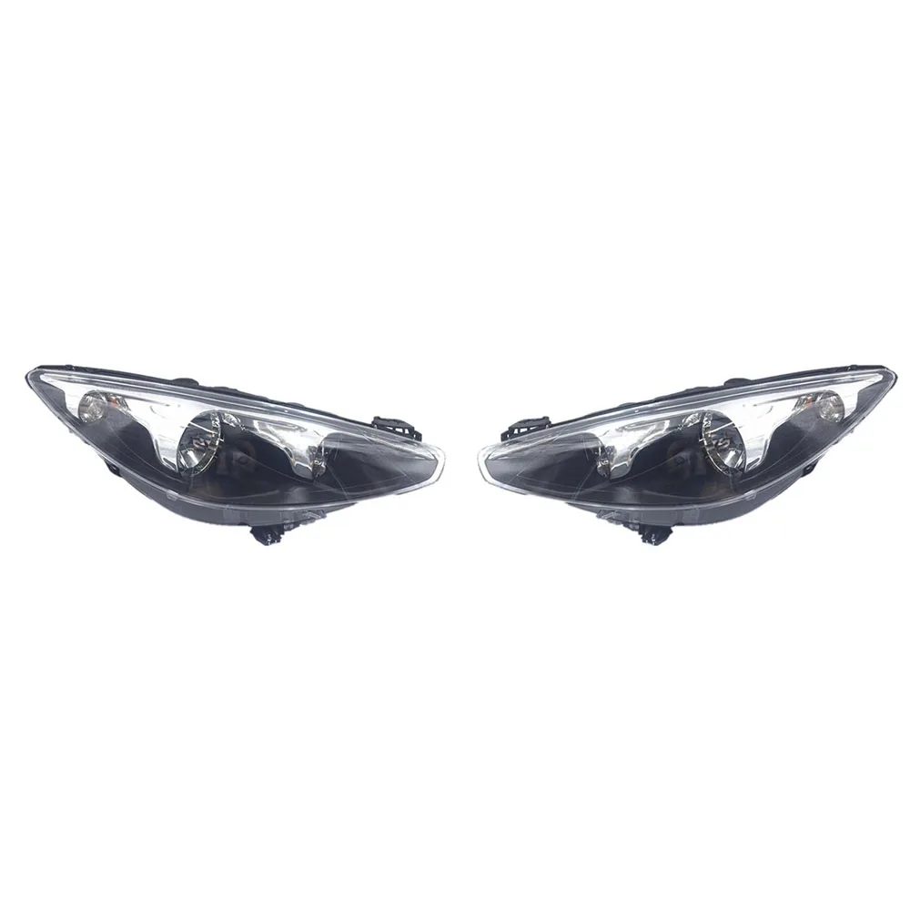 

Car Headlight Assembly Steering Lampshade 2012 to 2015 9675229480 9675229380 a Pair for Peugeot 308