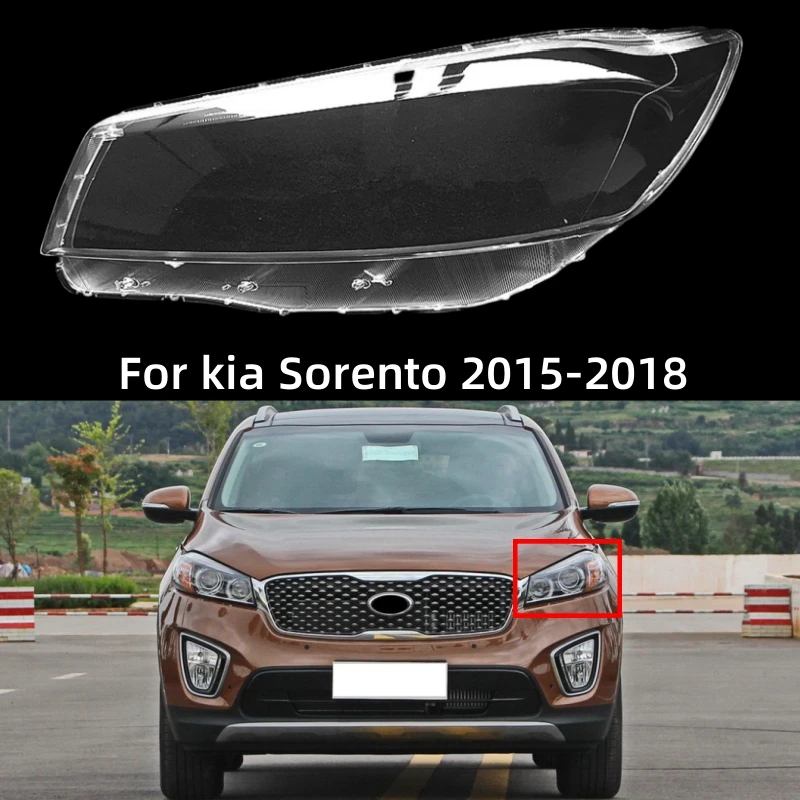 

Для Kia Sorento 2015 2016 2017 2018 автомобильные фары стеклянная крышка фары стеклянный корпус линзы фары авто корпус