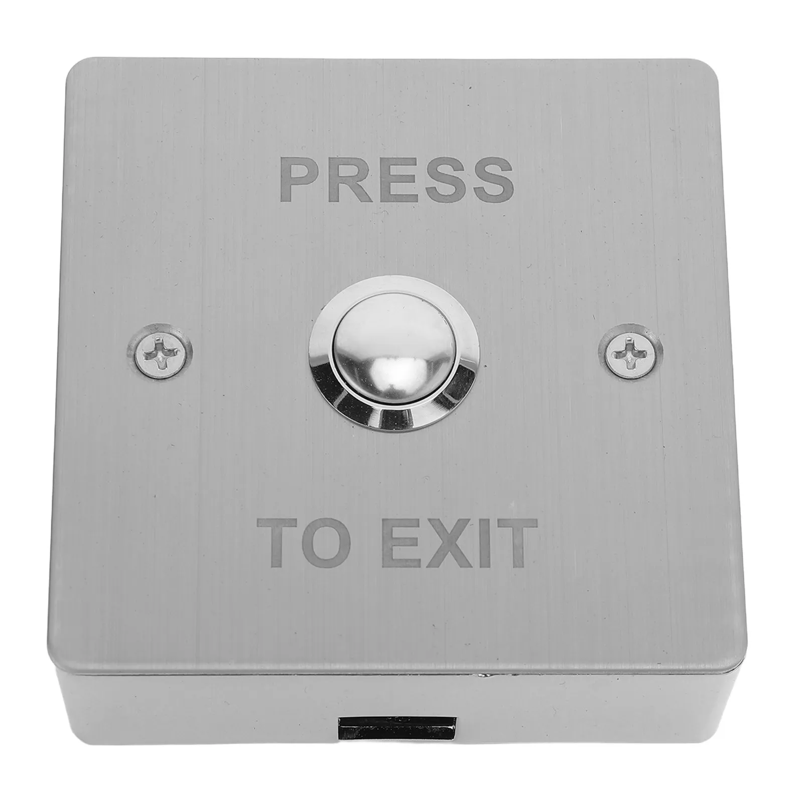 

Push to Exit Button Stainless Steel Door Access Control Panel Electric Release Switch for Office Security Entry Exit System
