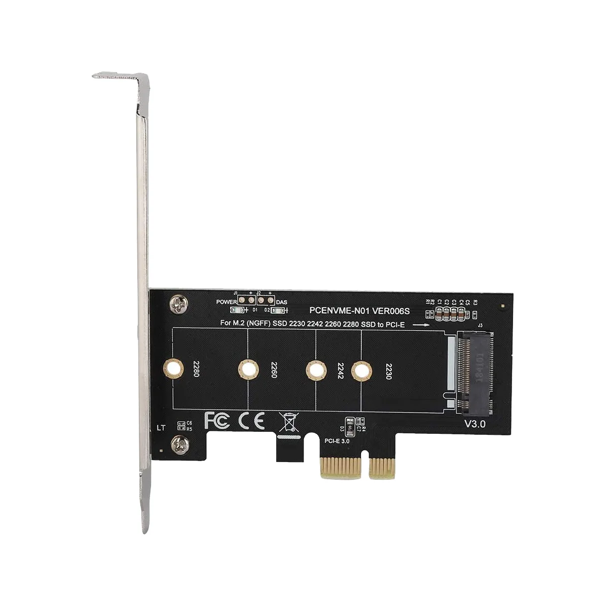 محول بسي لسطح المكتب بفتحة إكسبريس PCI ، M.2 إلى PCI E3.0 X1 بطاقة توسيع ، M2 SSD NGFF NVME(M مفتاح) إلى بسي 3.0x1