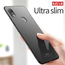 MSVII Cases For Xiaomi Redmi Note 5 Pro Case Cover For Xiomi Redmi Note 5 Silm PC Cover For Xiaomi Redmi Note5 Pro Cases 5.99