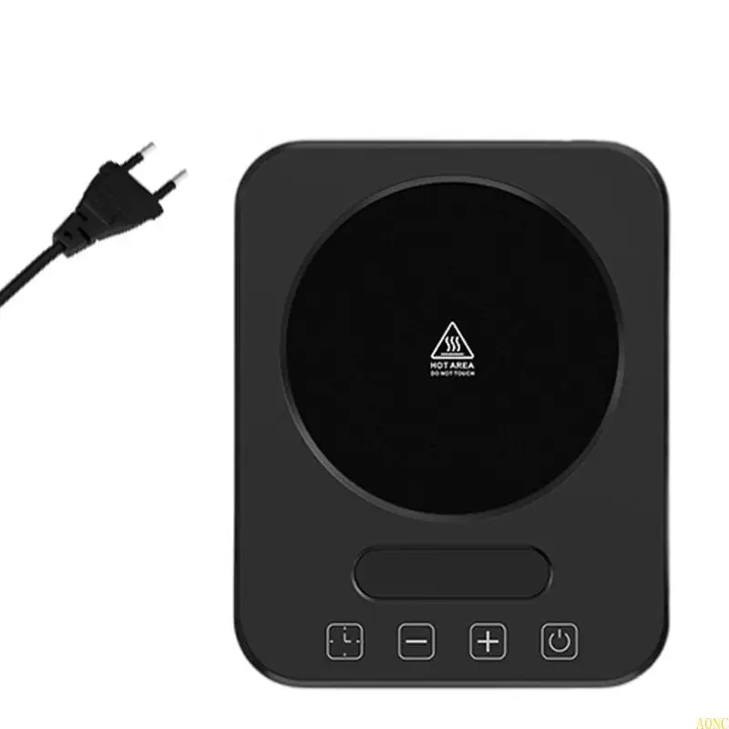 A0NC 디지털 디스플레이 커피 머그 컬 80 ° C 온도 12 시간 타이머 컵 난방 매트