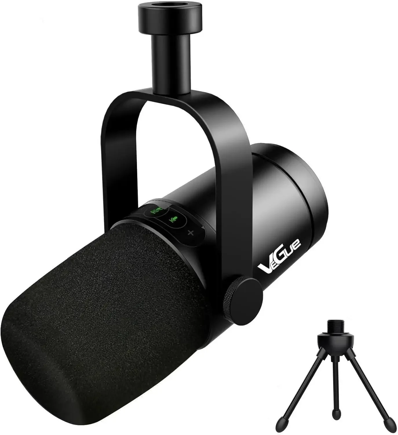 

VeGue VM70 USB/XLR All Metal Cardioid Vocal Dynamic Microphone for Podcasting, Gaming, Recording & Live Streaming