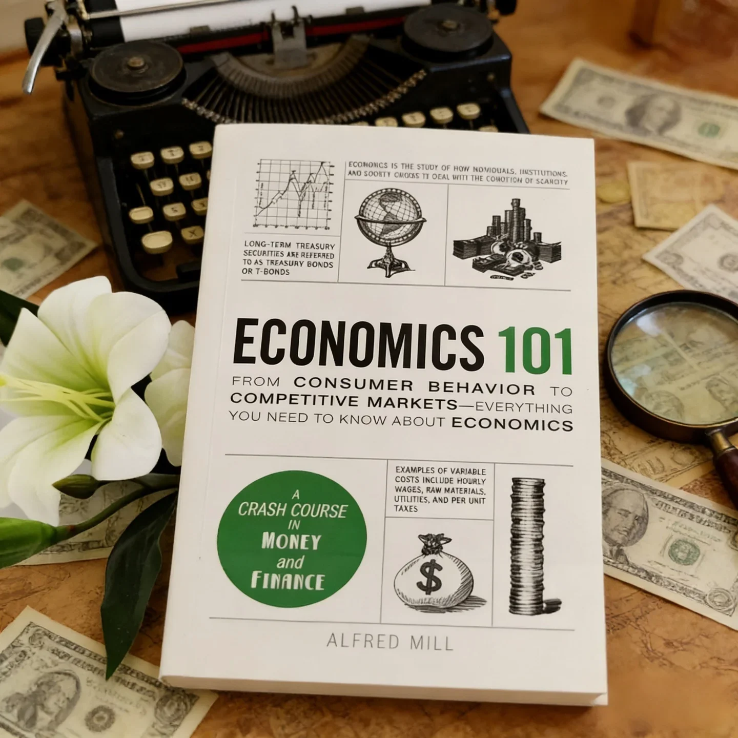 

ECONOMICS 101 by Alfred Mill: A Clear Introduction to the Ideas That Influence Your Money, Work & Government