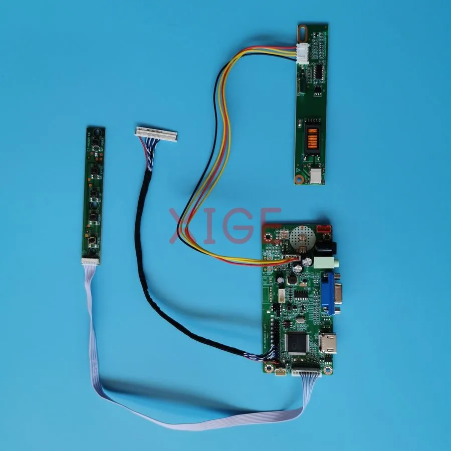 

LCD Display Drive Controller Board Fit TD141TGCD LTD141EA HT14X1B HT14X19 VGA+HDMI 1024*768 1-CCFL 30 Pin LVDS 1024x768 Kit DIY