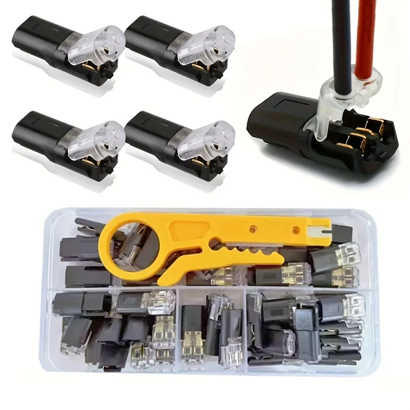 1 2 3 Pin Waterproof Automotive Electrical Connector Sealed Dustproof Wire Terminals For Car Wiring Cable Connection