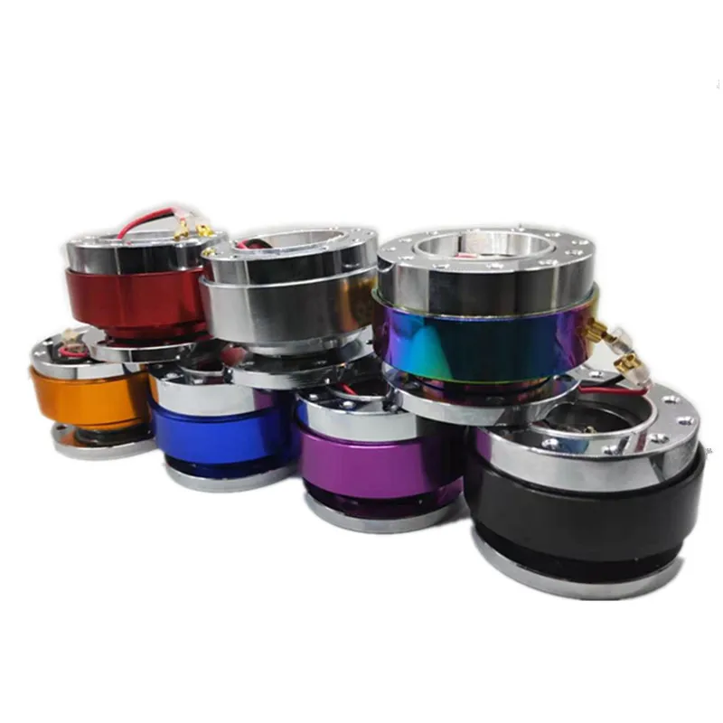 

Универсальный быстросъемный адаптер для рулевого колеса из алюминиевого сплава, разветвитель руля, аксессуар для гоночных автомобилей, для соревнований и тюнинга