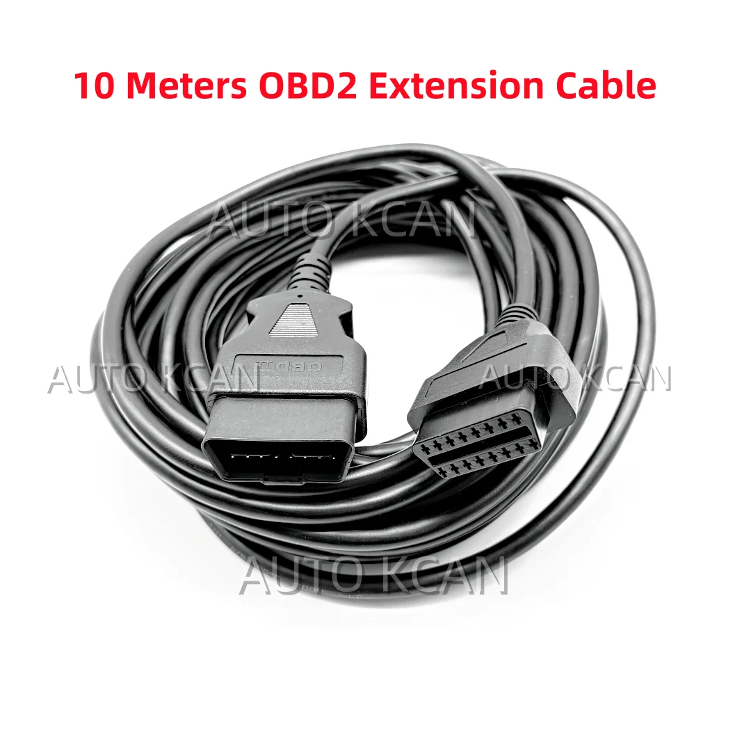 

10 Meters OBD2 Extension Cable 16PIN Male To Female Connector 10M Extension Cable Car Diagnostic Tool Connection Cable