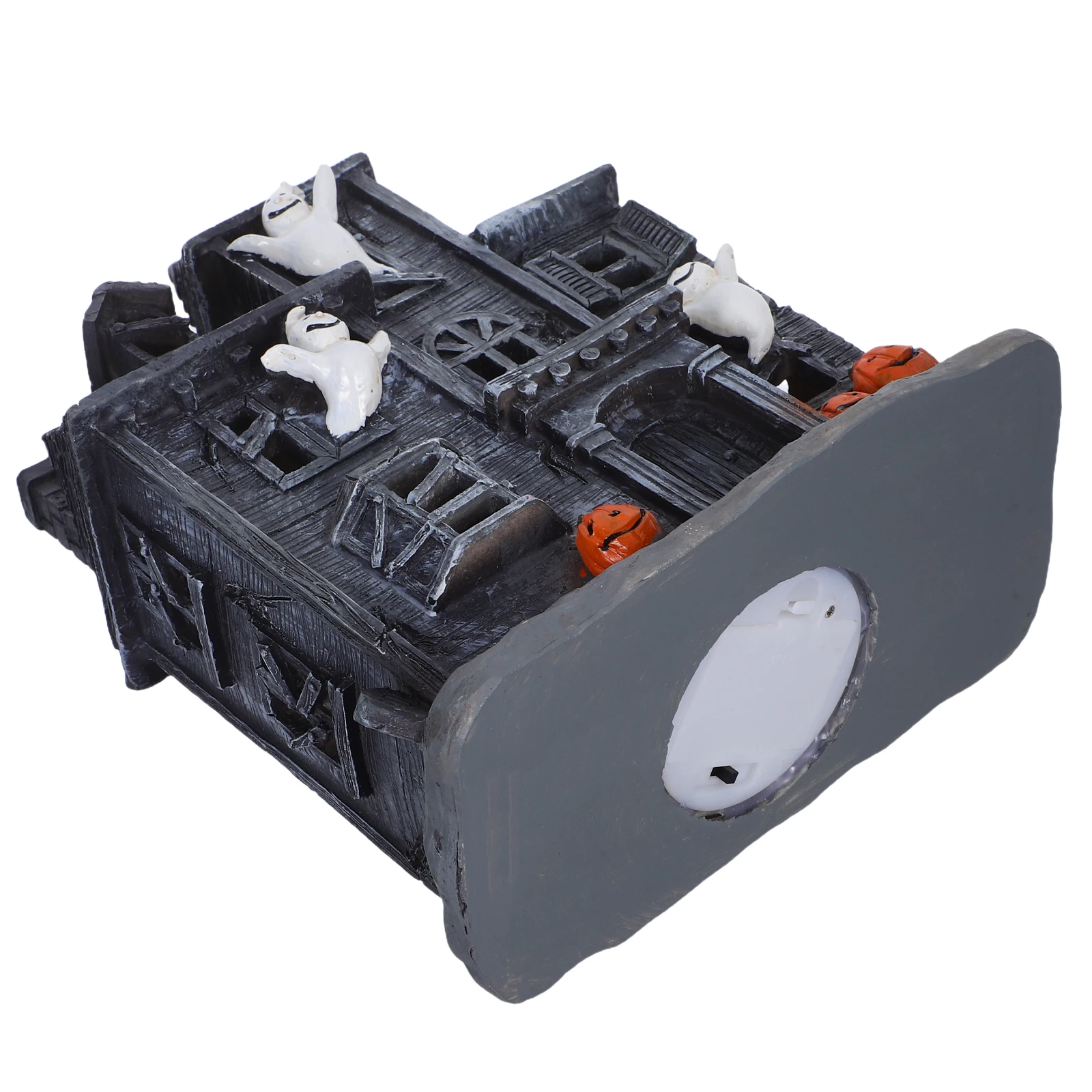 

Halloween Decor Glowing Haunted House Ghost Decoration Props Spooky Ornament Party Desktop Black