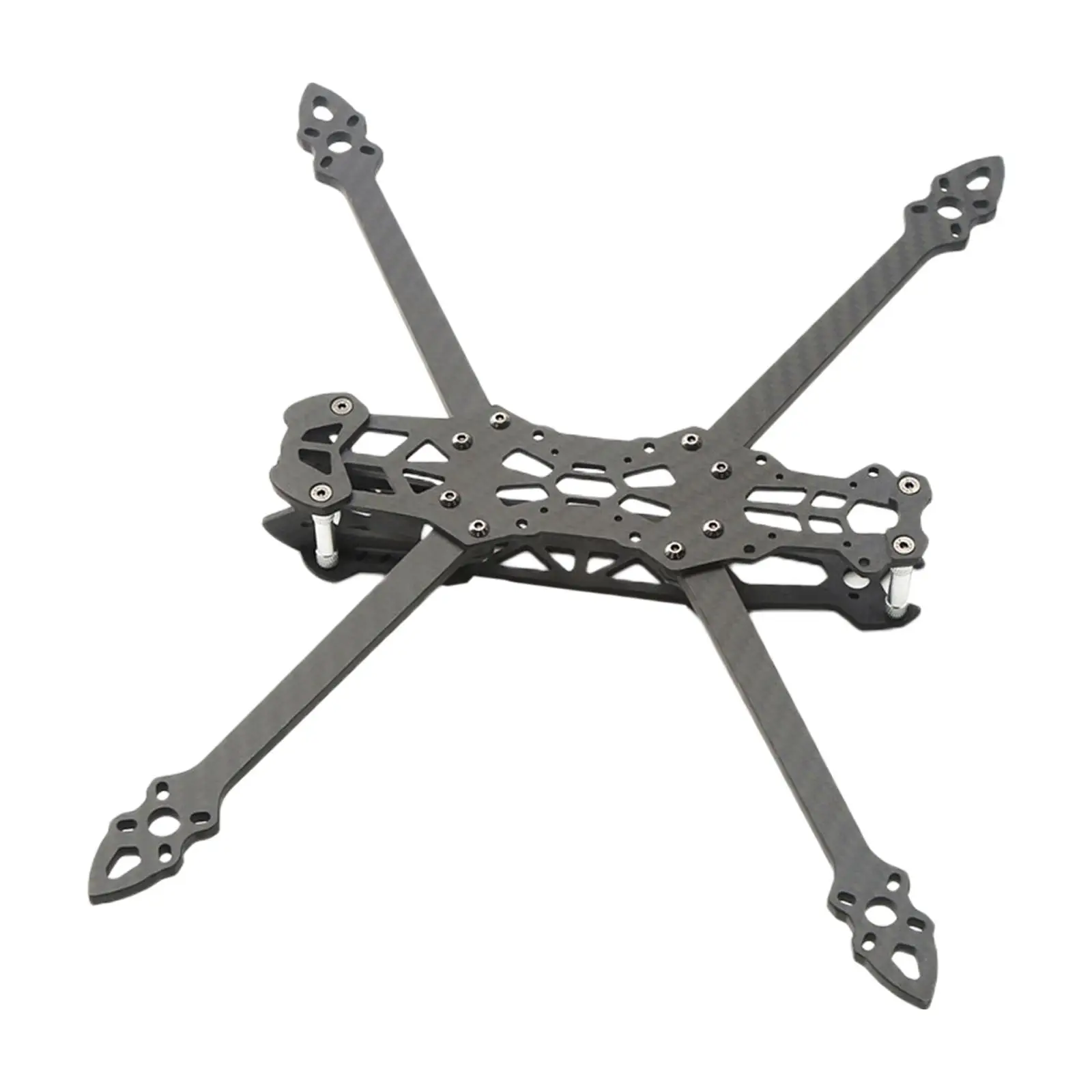 RC Drone Frame Kit, 7inch Wheelbase 295mm, Arm Thicknes 5mm, 3K Carbon Fiber for RC Racing FPV