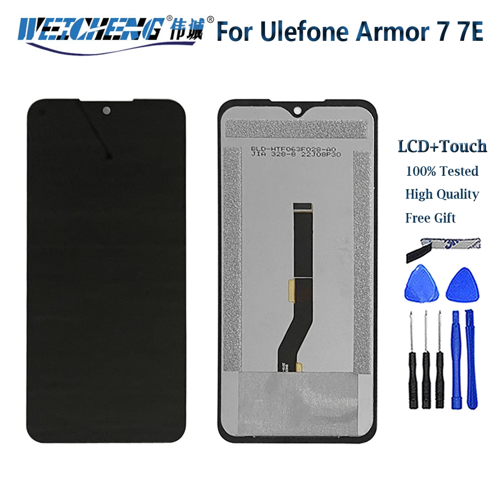 

NEW Original 6.2" For UleFone Armor 7 7E LCD Display + Touch Screen Digitizer Assembly Replacement Armor7 LCD Display Sensor