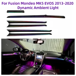 Ambient Light For Ford Mondeo Fusion MK5 EVOS 2013+ Dynamic Atmosphere Lamp Automotive interior lighting upgrade glow treble new