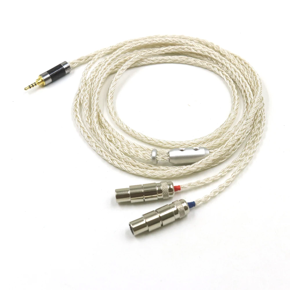 

16 Core Silver Plated Earphone Cable For Audeze LCD-3 LCD-2 LCD-X LCD-XC LCD-4z LCD-MX4 LCD-GX lcd-24 Headphone