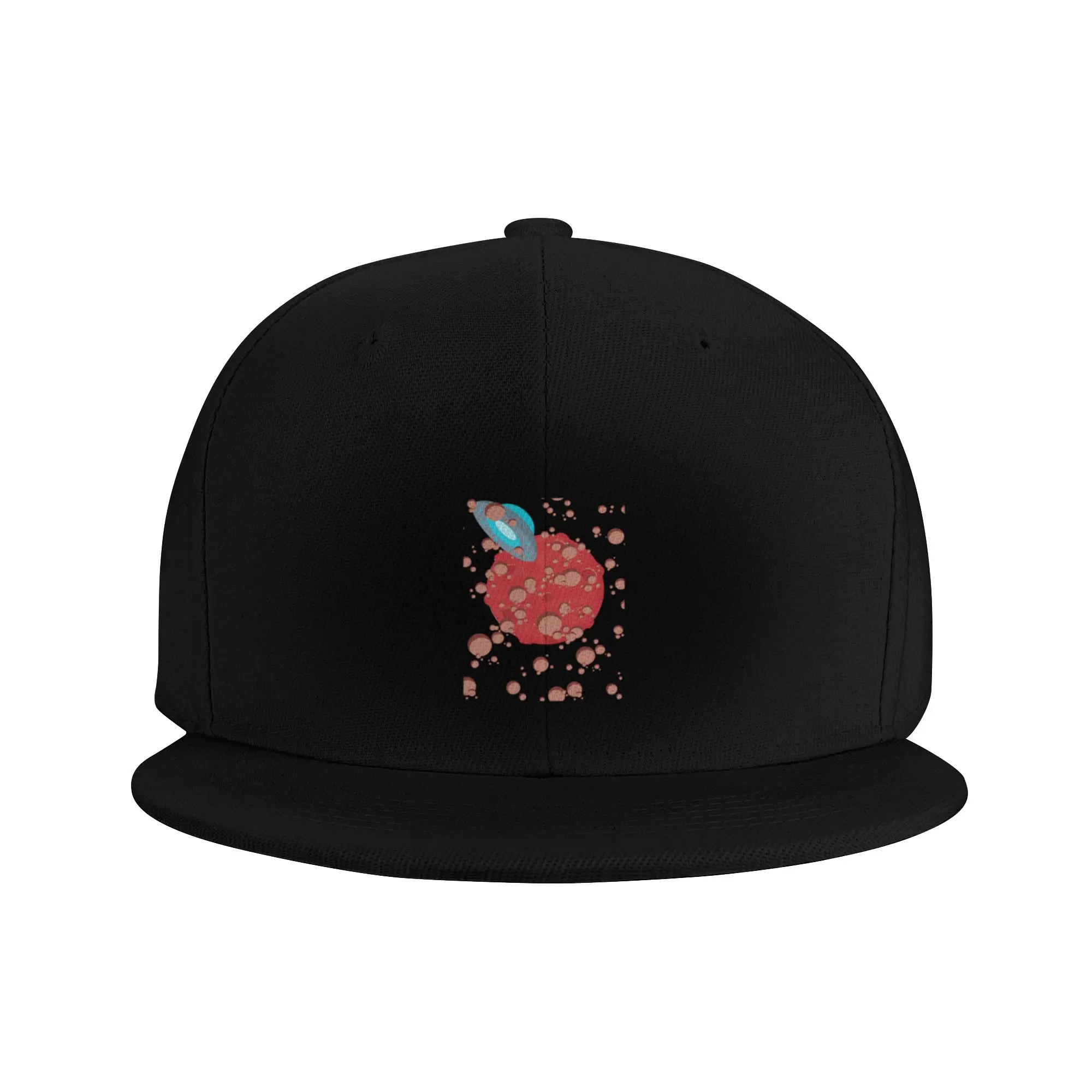 Fashion City on Mars Red Planet Space Flat Brim Sun Hat  Denim Dad Hat Summer Woman Hat