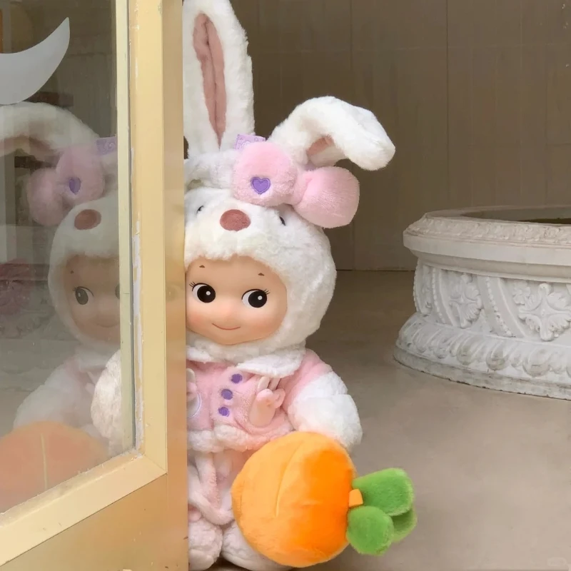 حقيقي جديد 46 سنتيمتر سوني الملاك لطيف أفخم الدمى الفينيل أفخم أرنب تهدئة بلوشي اللعب العناق الدب الكرتون عيد الميلاد الأطفال هدية #6