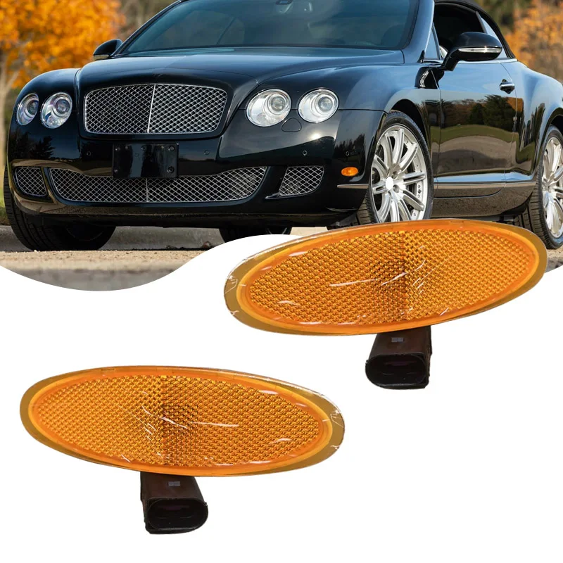 3W0945072F Car Front Bumper Light For Bentley Flying Spur Continental GT 2009-2013 Side Sign Light Turn Flashing Light Accessory