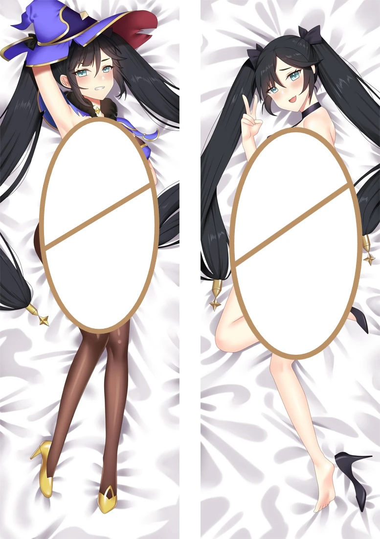 

Наволочка в стиле аниме Dakimakura Mona, двухсторонний принт, рождественское украшение