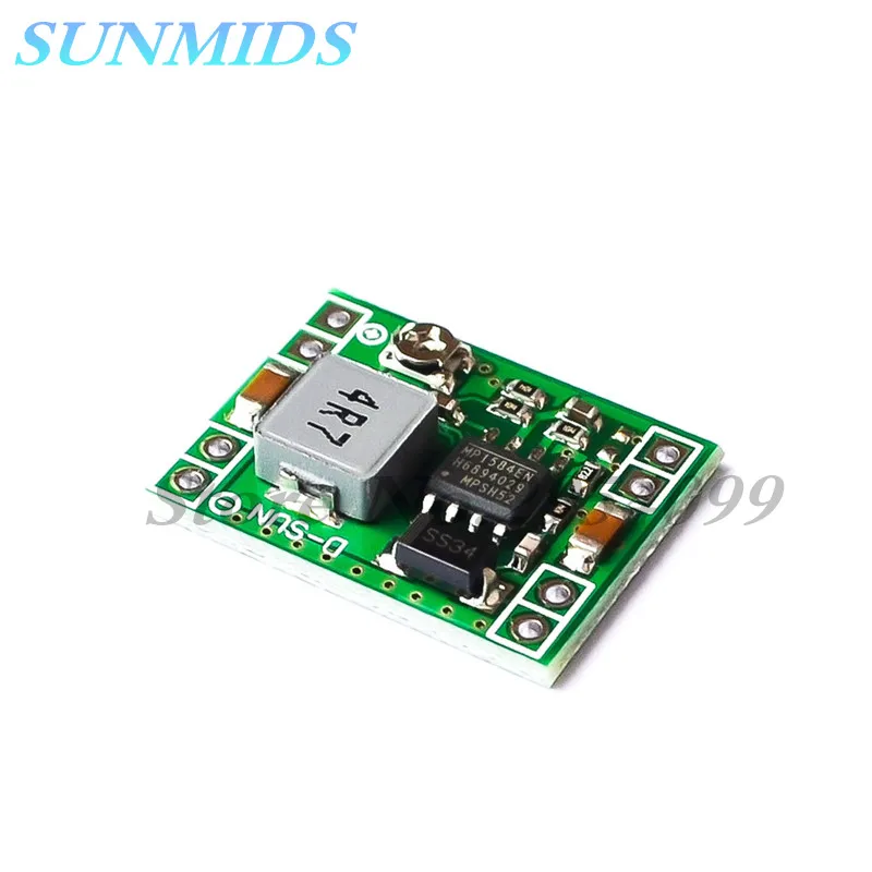 10pieces Ultra-Small Size DC-DC Step Down Power Supply Module MP1584EN 3A Adjustable Buck Converter for Arduino Replace LM2596