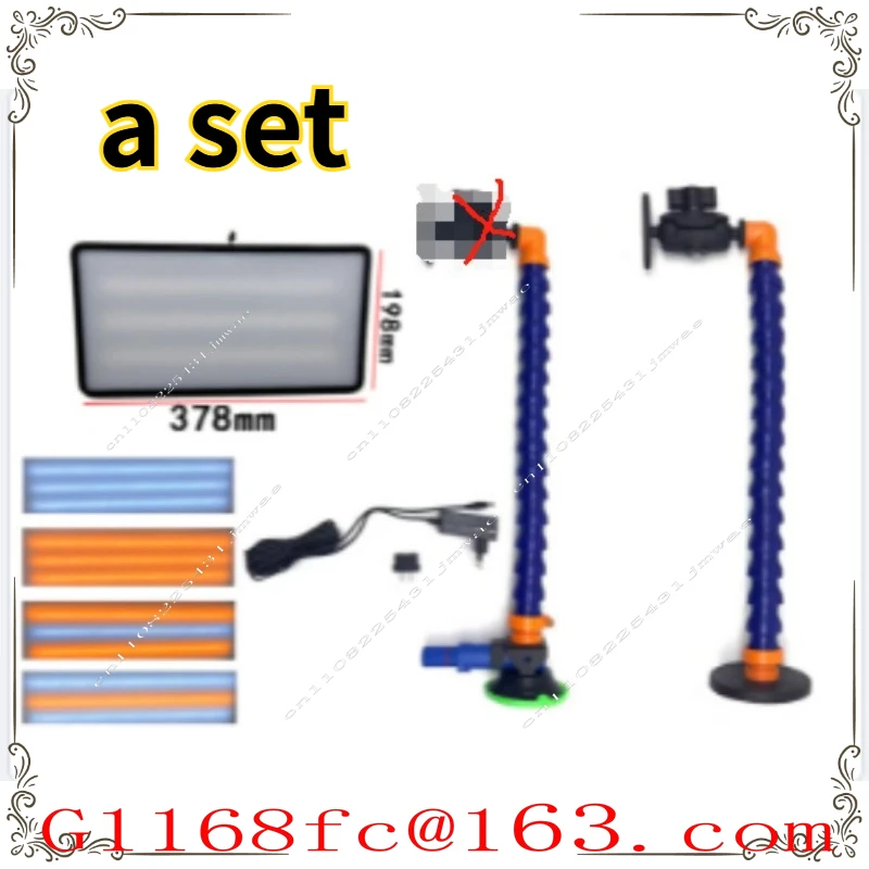 Car Depression Repair Tool 6-color Adjustable Light Universal Nozzle Bracket Suction Cup Switch Leveling Light