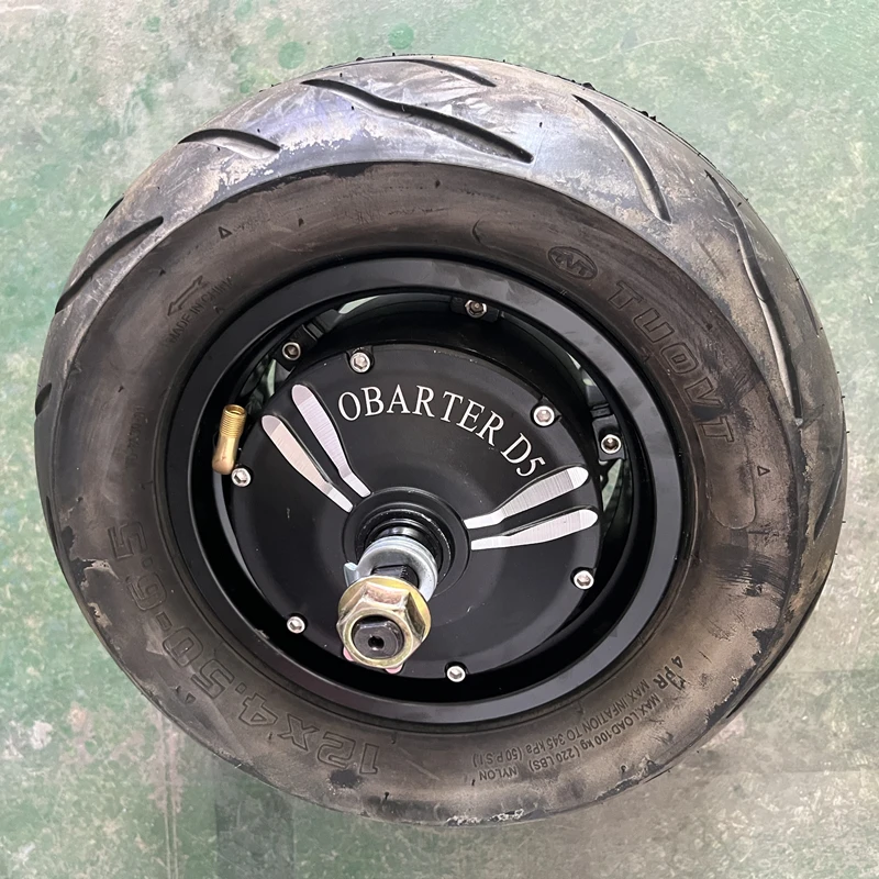 Obarter D5 Off-road electric scooter Motor driven wheel With outer tube 12-inch motor For Obarter D5 E-Scooter