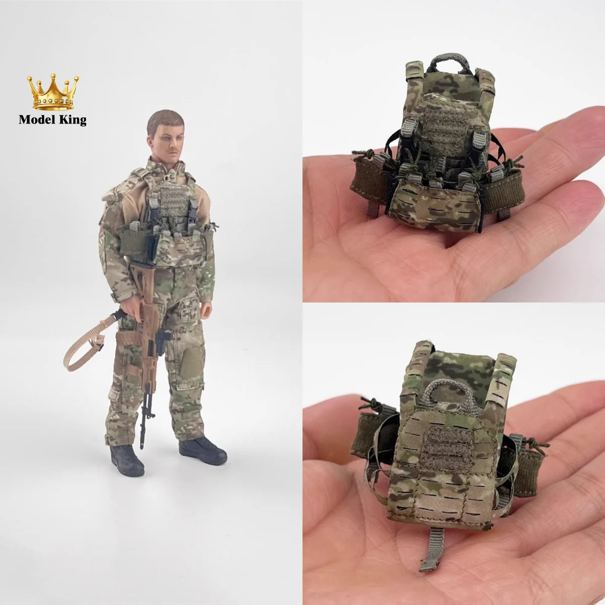 CCN1217 1/12 Scale Multifunctional Soldier GEN3 V2  Tactical Vest Accessories 6'' Ant Notman DID DAM Action Figure Body Model