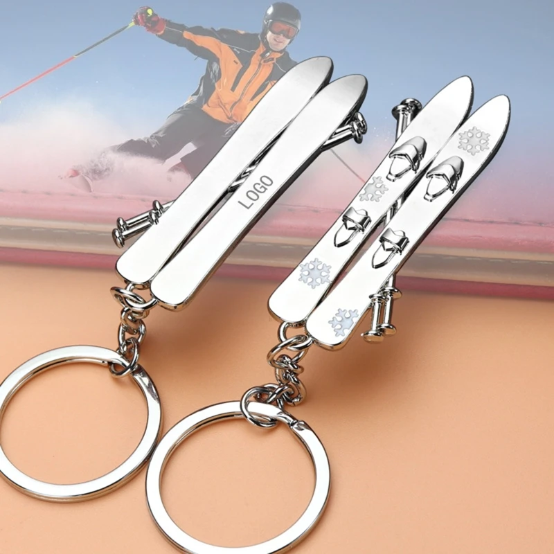 Mini Skateboard for Key Chain Metal Keychain Souvenir Gift for Women Men Children Backpack Decoration for Key Dropshipping