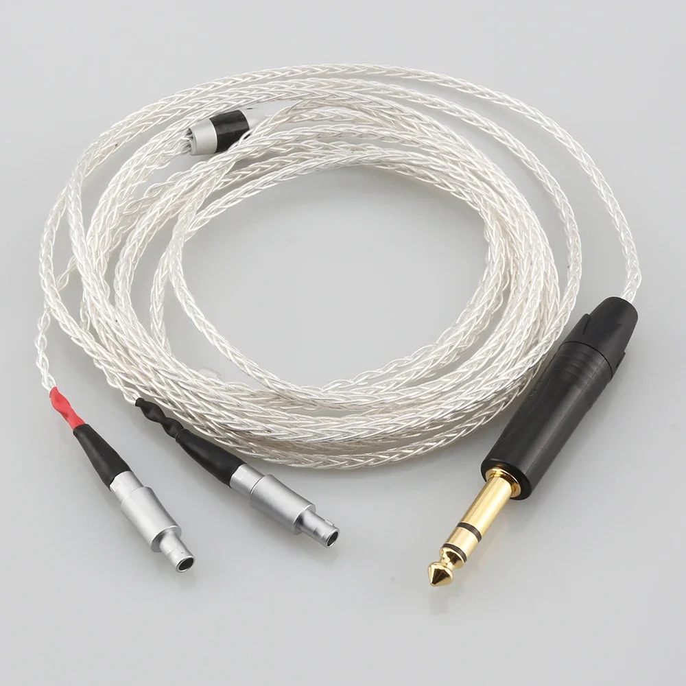 

HiFi 7N OCC Earphone Cable For Sennheiser HD800 HD800s HD820s HD820 Enigma Acoustics Dharma D1000 Headphone