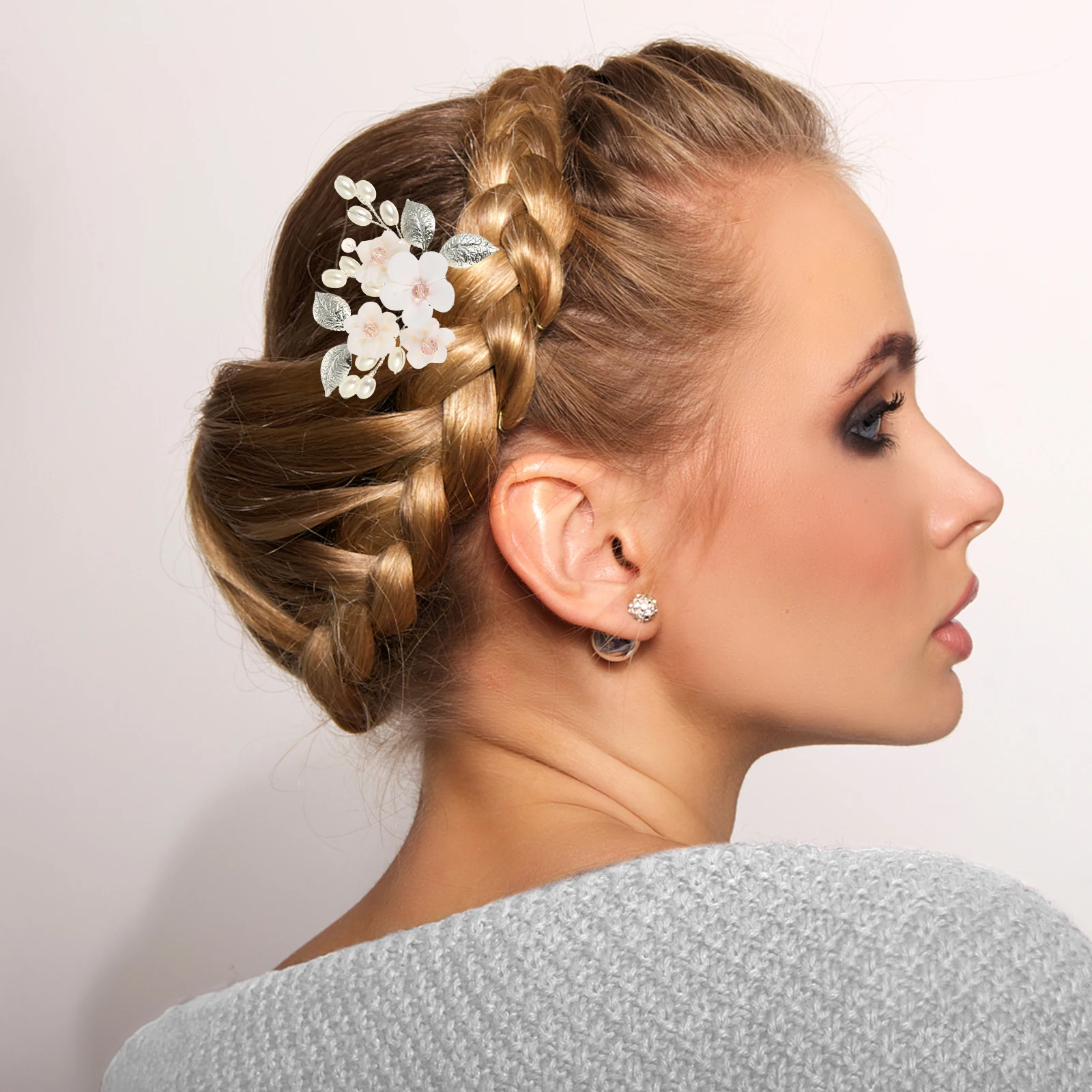 

5 шт., вилки для волос с кристаллами, элегантные свадебные аксессуары для волос для женщин, невеста, подружки невесты, день рождения, рождественская вечеринка