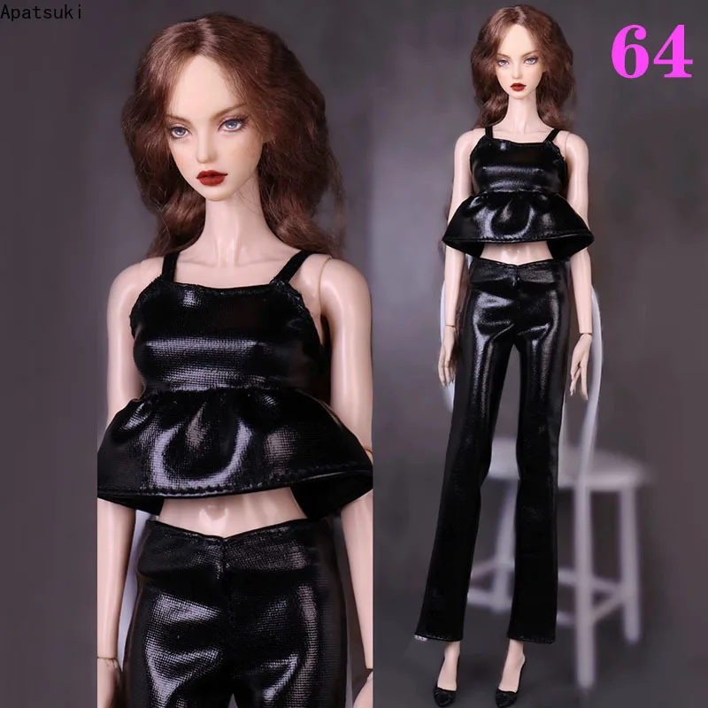 slim fit dress slacks Barbie Fashions Complete Look Mint Polka Dot Ruffle Gown Set – Square  Imports main image 0