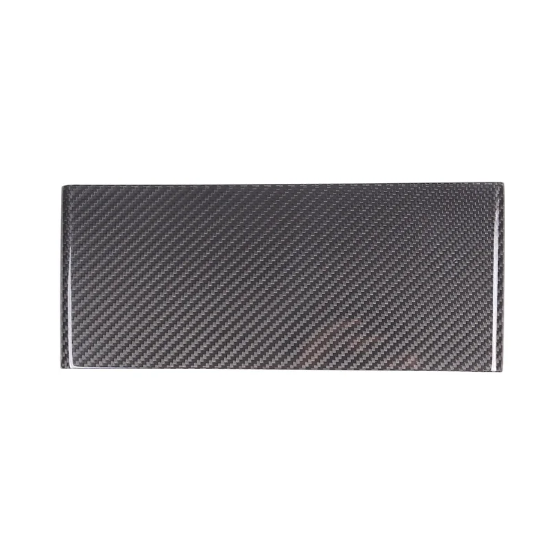 Real Carbon Fiber For Range Rover Vogue 2024 Car Center Navigation Lower Decorative Panel Cover Sticker Car Accessories