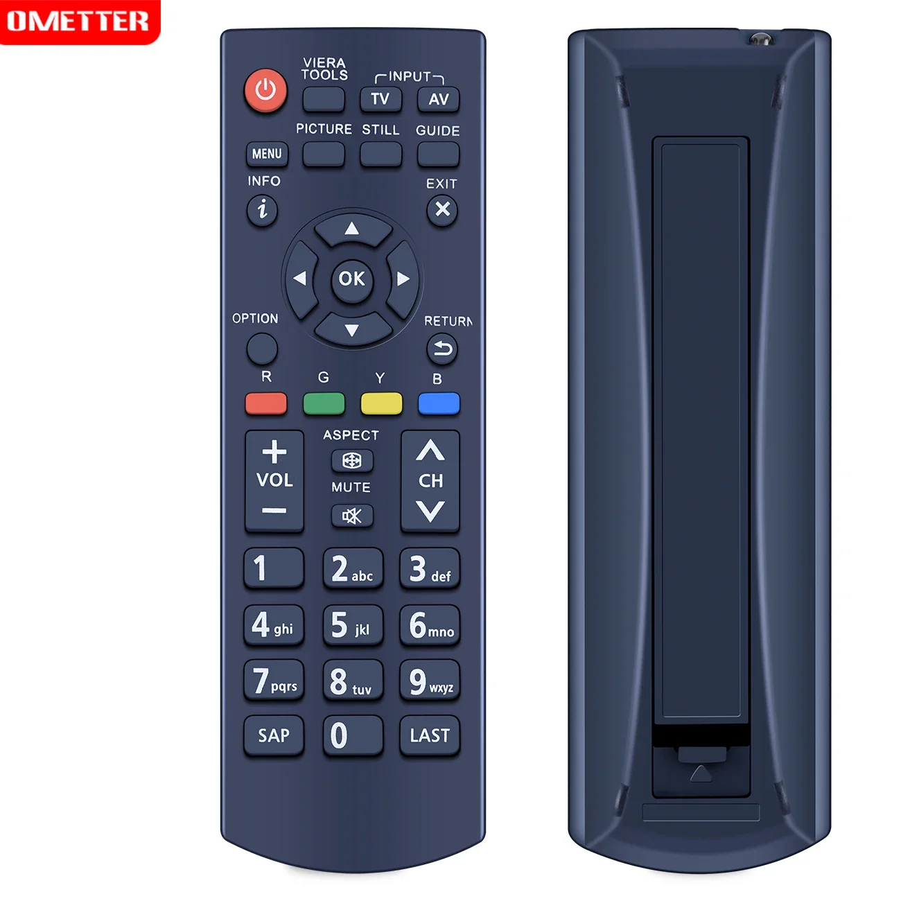 

Accoona NEW Replacement N2QAYB000822 For Panasonic Viera Smart TV Remote Control TH-50PZ80Q TH-50PZ80U TH-50PZ80UA Fernbedienung