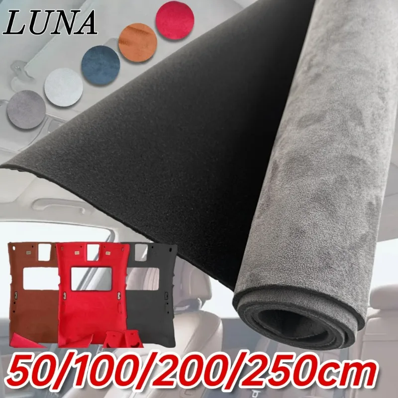 Suede Headliner Fabric with Foam Backing Car Roof Cloth Wrap Car Interior /Truck/SUV/RV Roof Repair/DIY Upholstery Modification