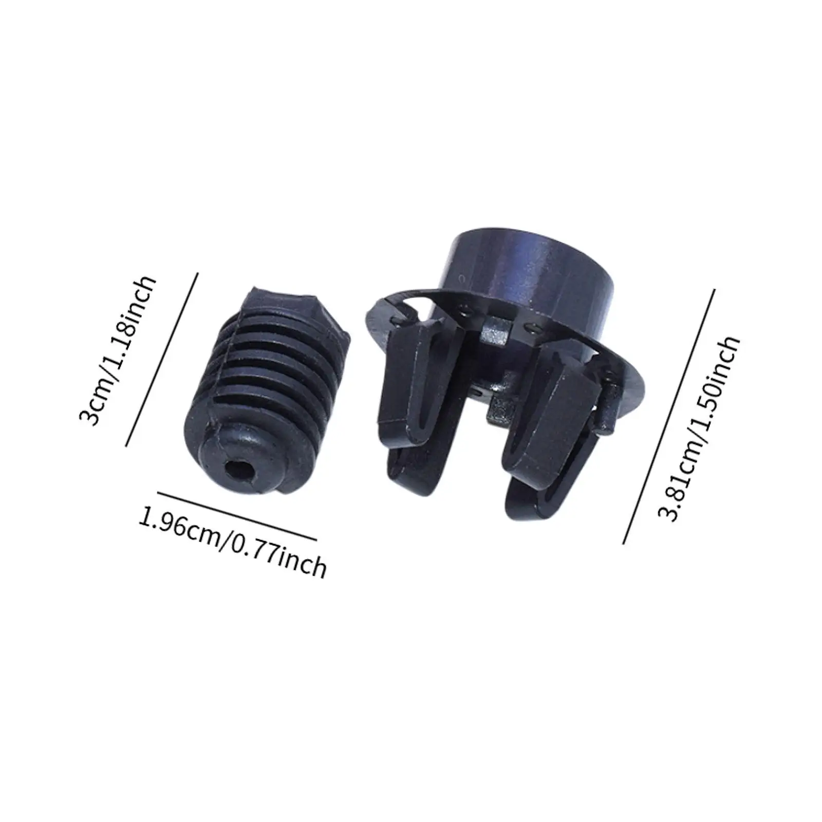 Motorkapdemper Gemakkelijk te installeren auto-accessoires Rubberen schokdemper Motortrillingsdemper voor A 0019981440   B160 B180