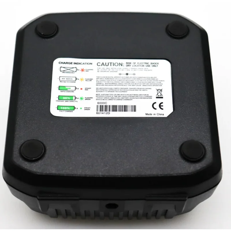 Chargeur sans IMPRES pour Motorola XTS1500 XTS2500 XTS3000 HT1000 PR1500 MT1500