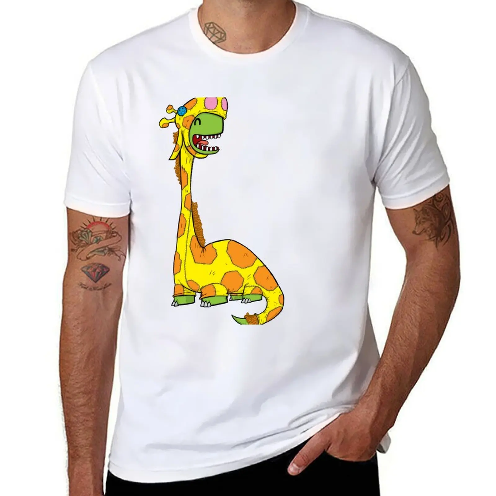 

Bronto-raffe T-Shirt t shirts for man graphic funny anime t shirts for man T-Shirt