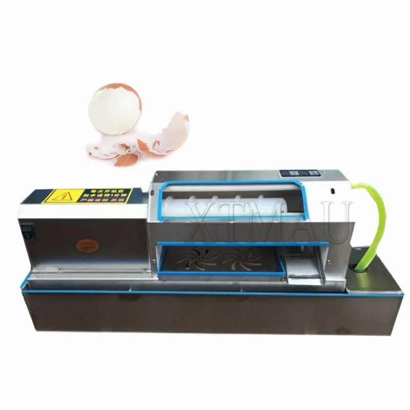 Best Selling Medium Size Automatic Quail Egg Peeler Quail Egg Peeling Shelling Machine For Boiled Quail Eggs