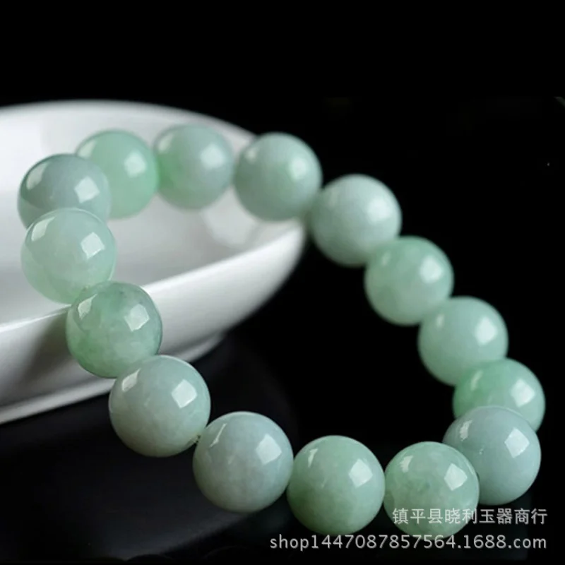 Emerald Women's Bead Men's BraceletWaxy Kinds Jewelry Jade a Goods Crafts