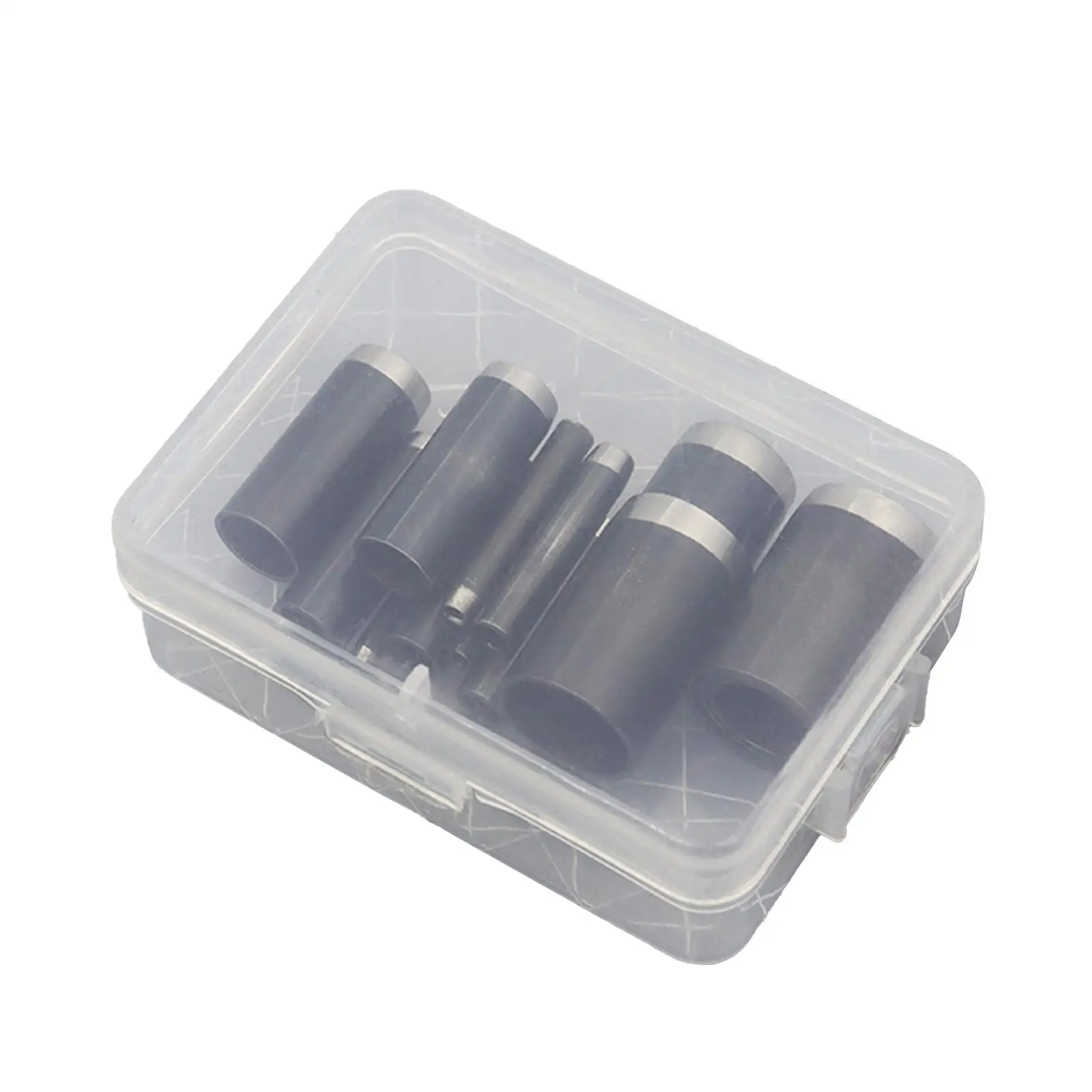 

Набор из 15 круглых пробойников для кожи, ручной работы, портативный, простой в использовании, для изготовления кошельков, ремней, ремешков для часов, сумок