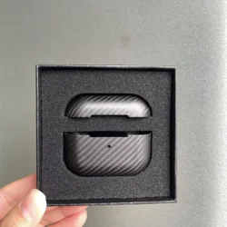 Real Carbon Fiber Case for Apple AirPods 4 2024 Earphone Aramid Carbon Cover for AirPods Pro for AirPods Pro 2 2022 Fiber Case